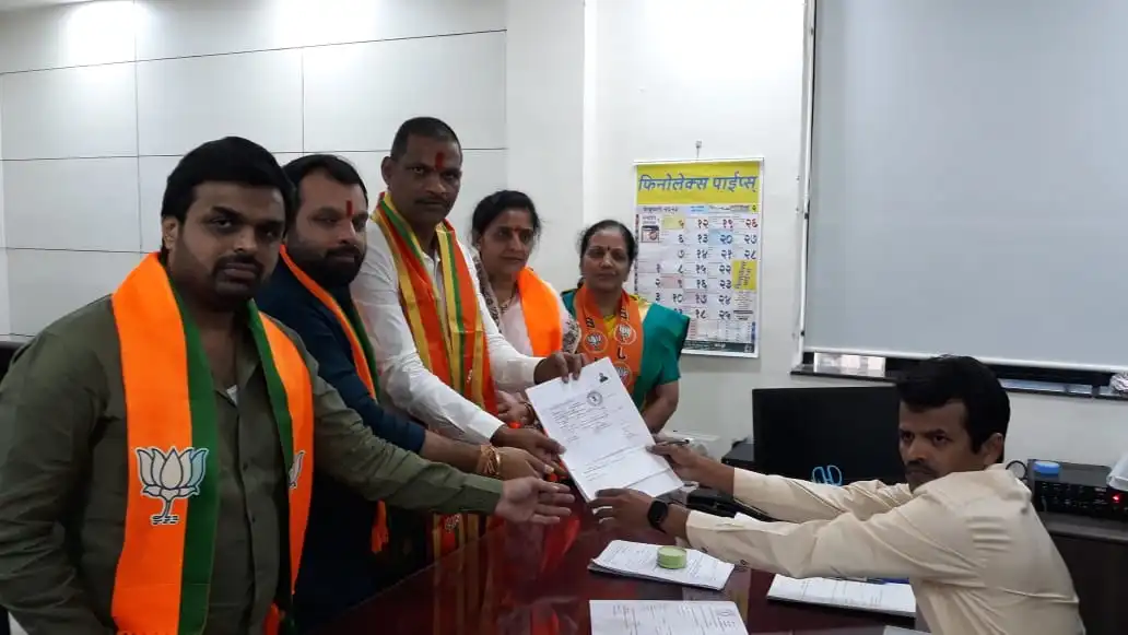 शंकर जगताप यांनीही भरला उमेदवारी अर्ज