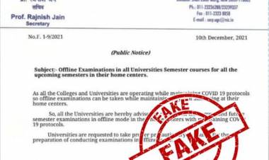  विद्यापीठांना ऑफलाईन परीक्षा घेणं बंधनकारक? जाणून घ्या पत्रामागचं सत्य