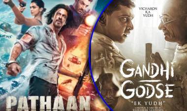 ‘पठाण’ पुढे फिका पडला ‘गांधी-गोडसे: एक युद्ध’