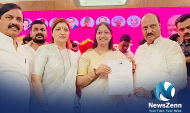 राष्ट्र‌वादी काँग्रेसच्या पुणे शहर महिला कार्याध्यक्षपदी पुनम विधाते