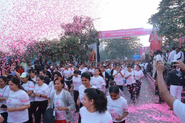 उडान नारीशक्ती रन: महिलांच्या उत्साहाला नवा जोम