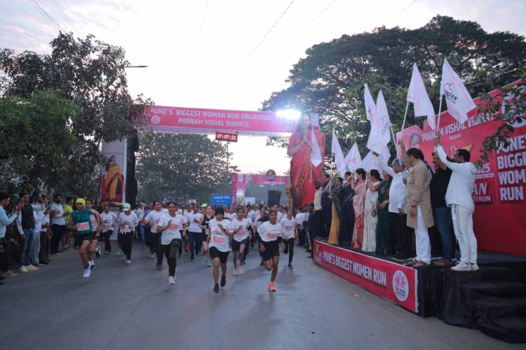 उडान नारीशक्ती रन: महिलांच्या उत्साहाला नवा जोम